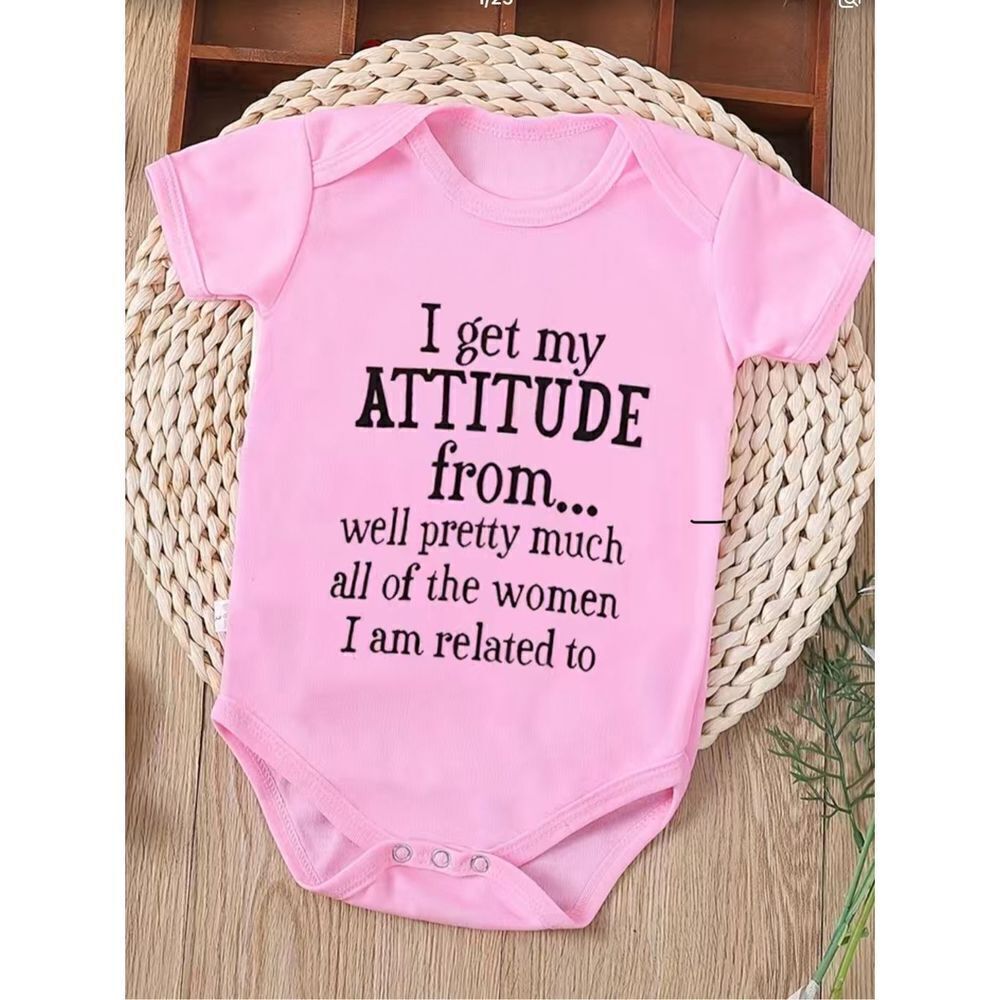 New Funny Pattern Baby Romper 3-6M